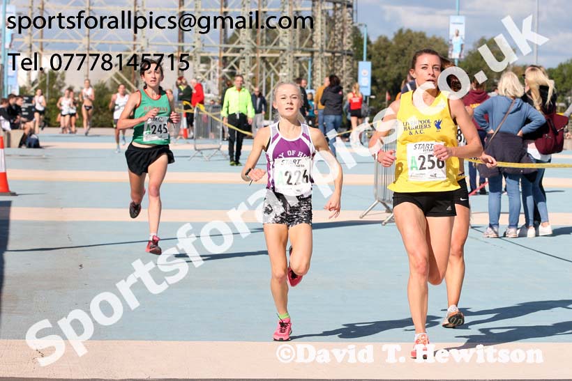 Senior womens Northern 4 Stage Road Relay, SportsCity, Manchester. Photo: David T. Hewitson/Sports for All Pics